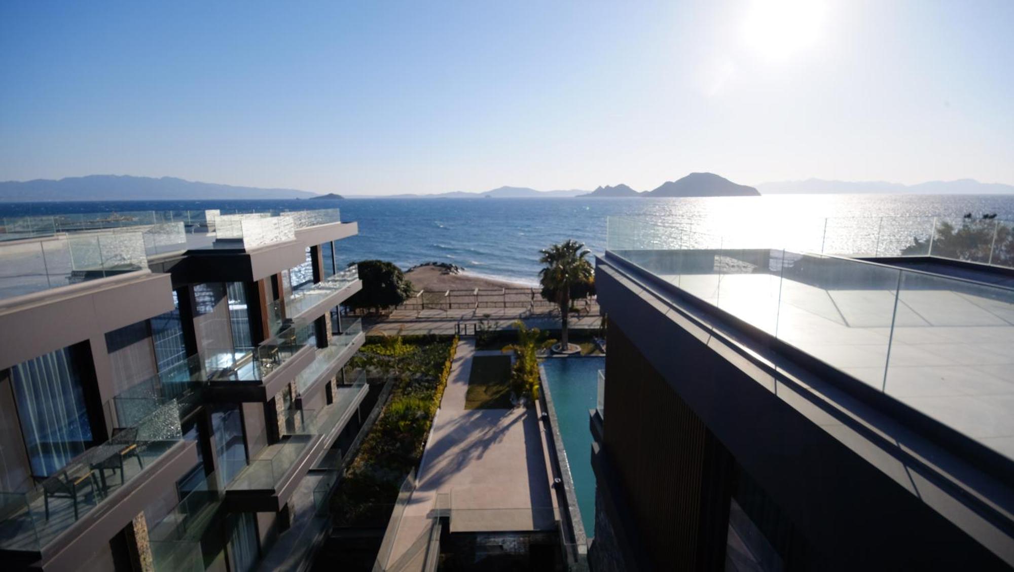 Bodrum Ada Apart Otel Turgutreis Muğla Extérieur photo