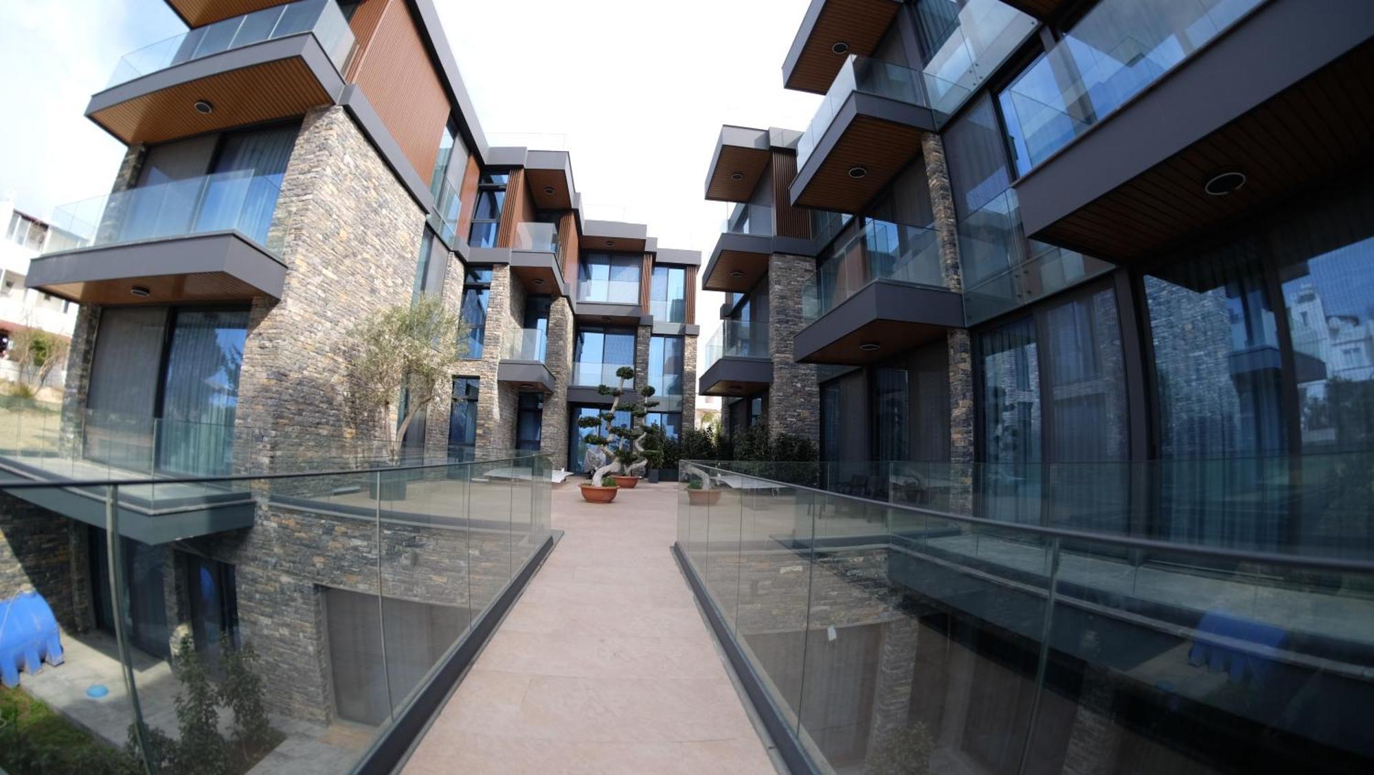 Bodrum Ada Apart Otel Turgutreis Muğla Extérieur photo