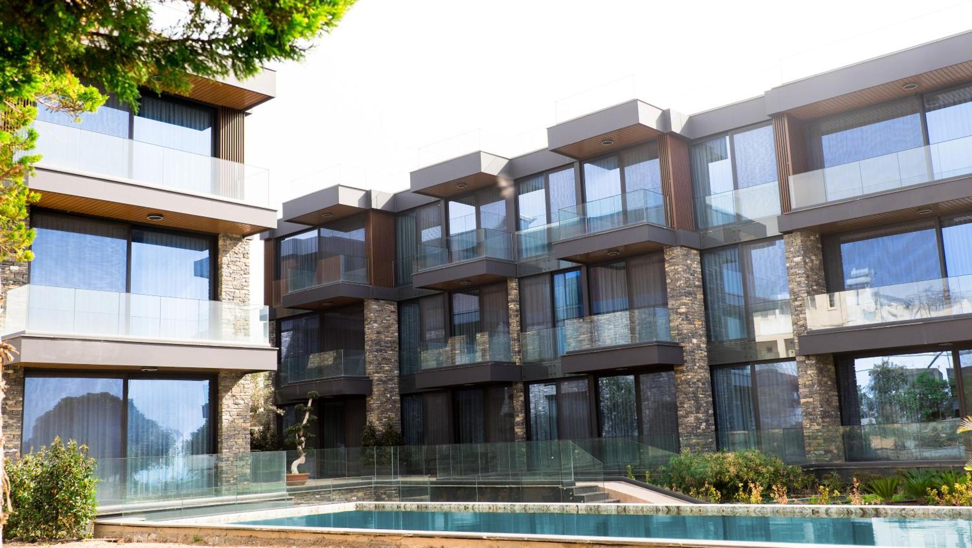 Bodrum Ada Apart Otel Turgutreis Muğla Extérieur photo