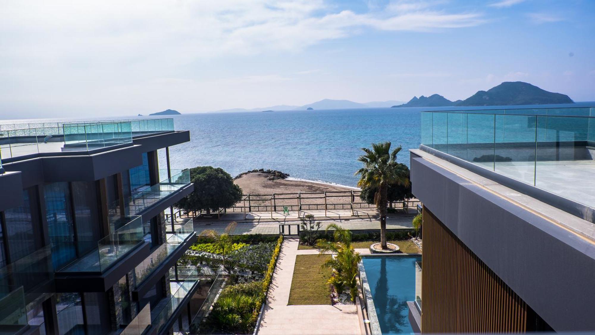 Bodrum Ada Apart Otel Turgutreis Muğla Extérieur photo
